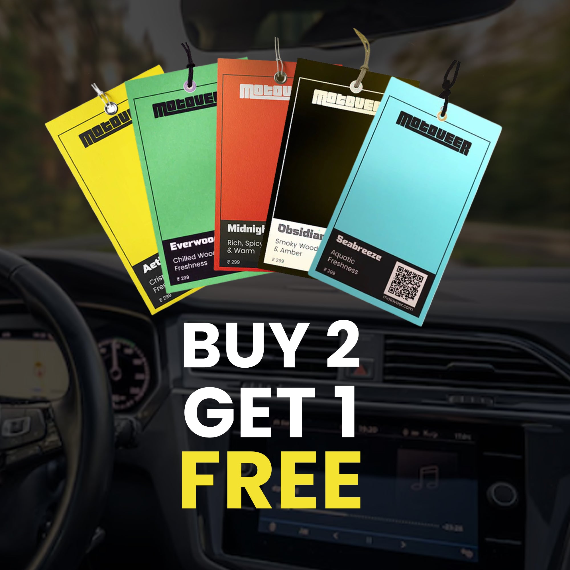 Hanging Perfumes - Buy 2 & Get 1 Free