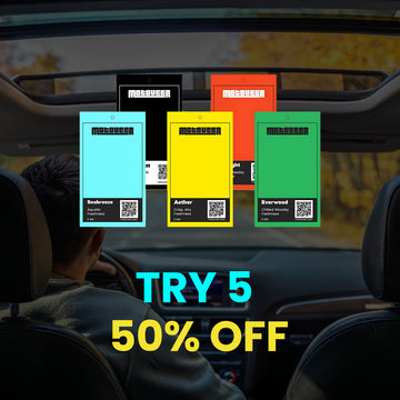 Premium Car Perfume - All 5 Fragrances (Trial Pack)